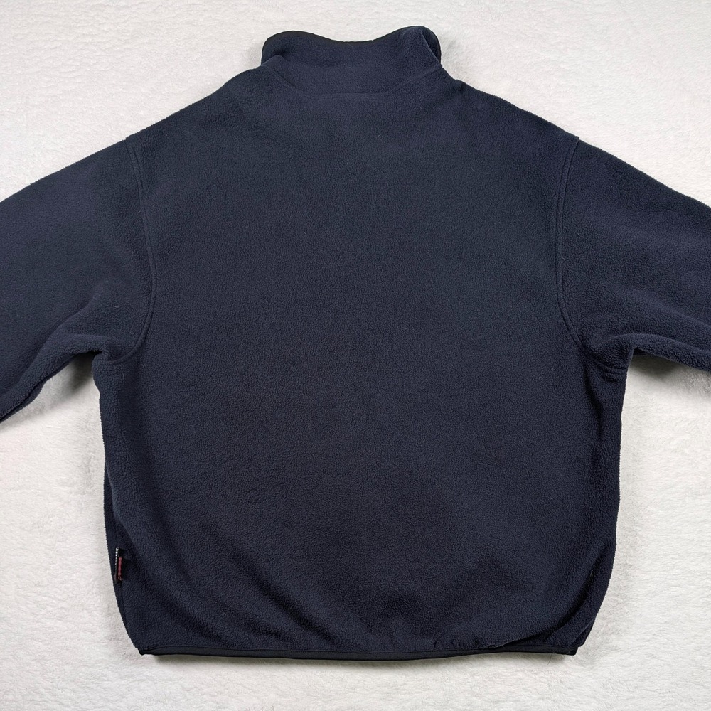 Vintage Woolrich Polartec Pullover Mens XLT Blue Fleece Snap Collar Big Tall USA - Picture 11 of 12